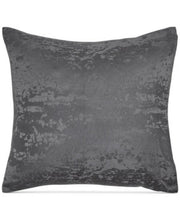Donna Karan Home Moonscape Reversible Textured Jacquard Charcoal European Sham