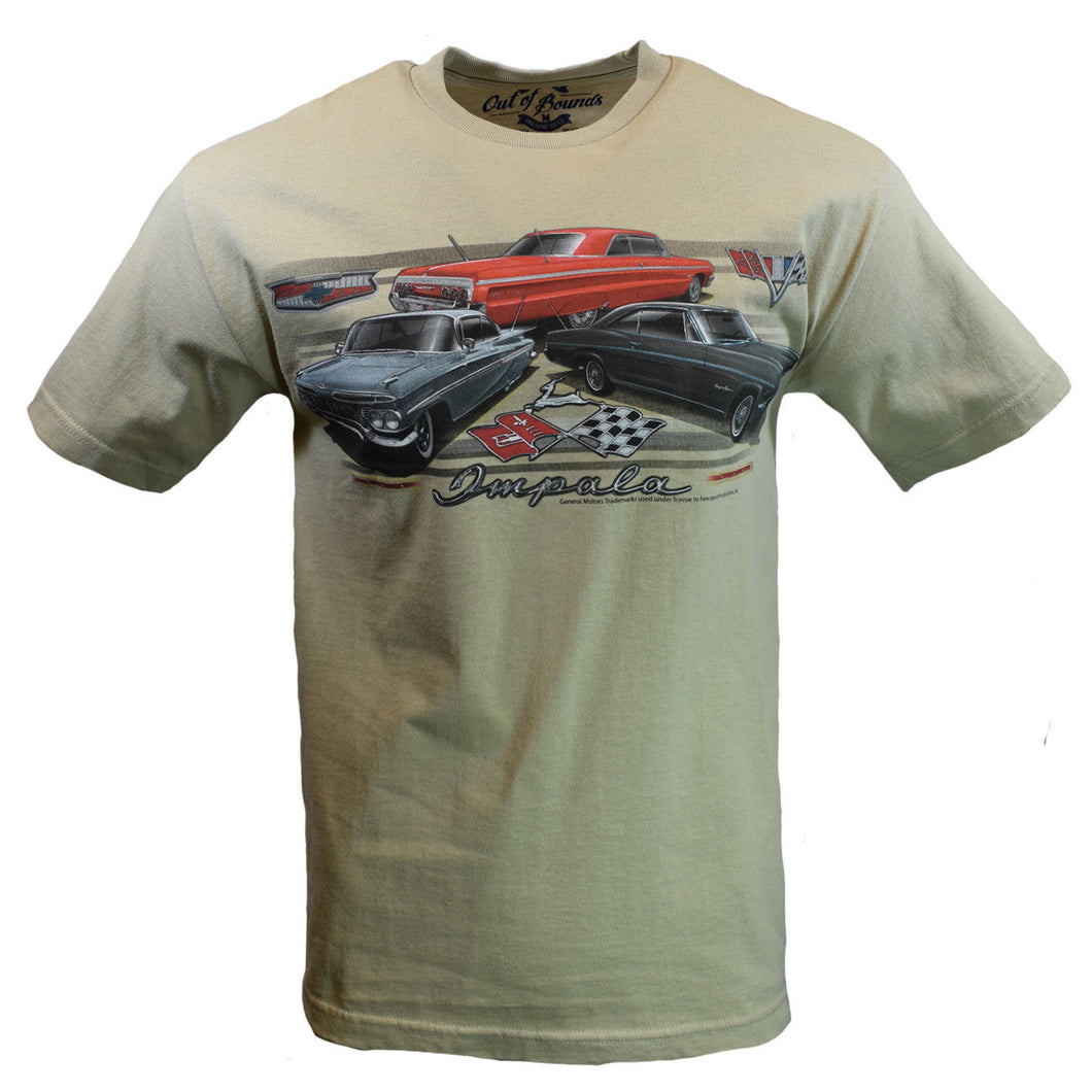 Chevrolet Impala Generations Men's Graphic T-Shirt – MB T-SHIRTS