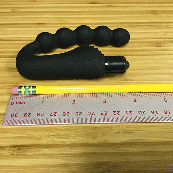 pink bob dual stimulation anal toy measurements