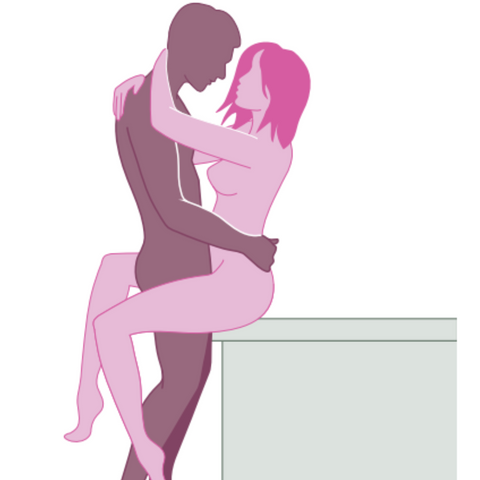 Illustration of the counter strike sex position