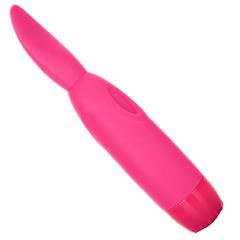 Bright pink gyrating tongue vibrator