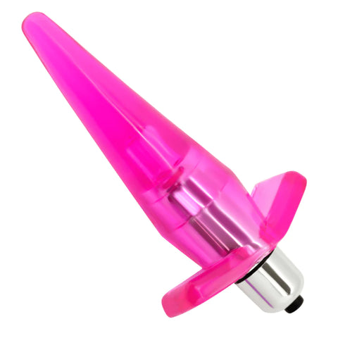 Vibrating Jelly Butt Plug