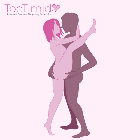 The leg up sex position illustration