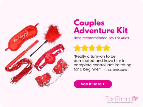 Couples Adventure Kit - Recommended toy for aries