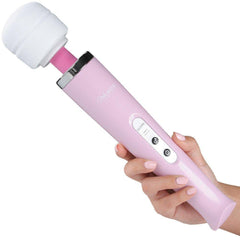 Pink wireless wand massager on TooTimid