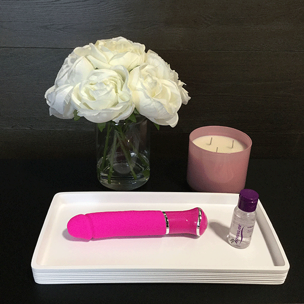 Pink Silicone Rechargeable Realistic Vibrator