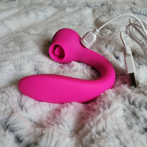 Rechargeable Dual Action Sex Toy