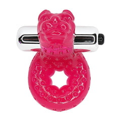 TooTimid's pink jaguar vibrating jelly cock ring sex toy
