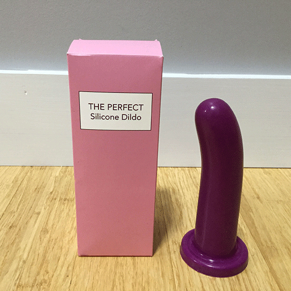 Perfect Smooth Silicone Dildo With Packaging