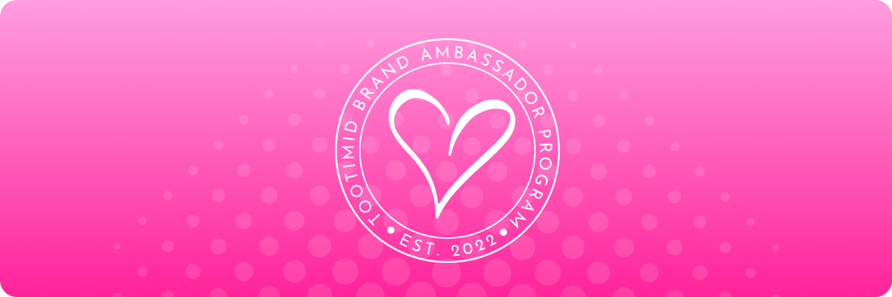 TooTimid Brand Ambassador Logo