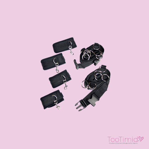 Image of bedroom bondage restraint system