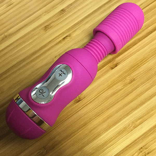 pink bob her secret massager pink mini silicone massage wand