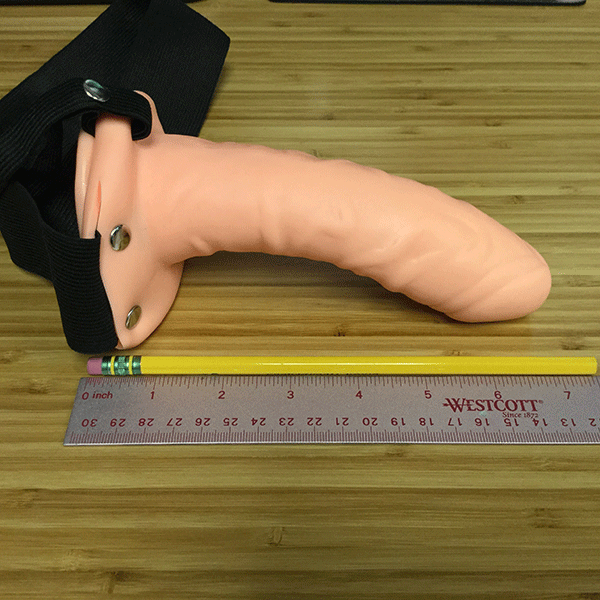 fetish fantasy hollow strap on measurements