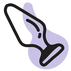 Image of a butt plug showing how to use an anal plug to prepare yourself for penetration. Read this article for more expert tips to prep for anal sex
