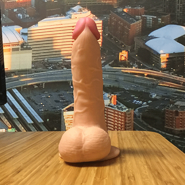 dildo standing tall