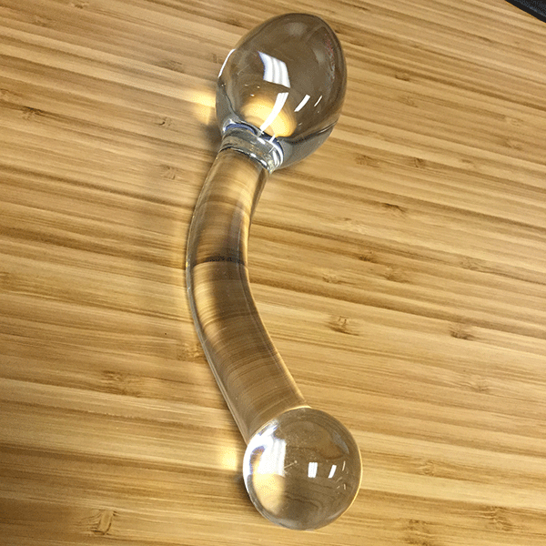 Glass Anal Toy for Men or Women