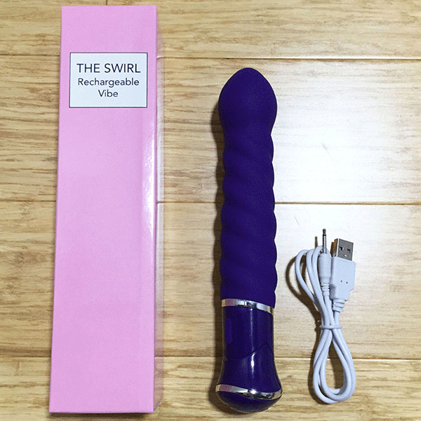 Swirl Textured G-Spot Vibrator