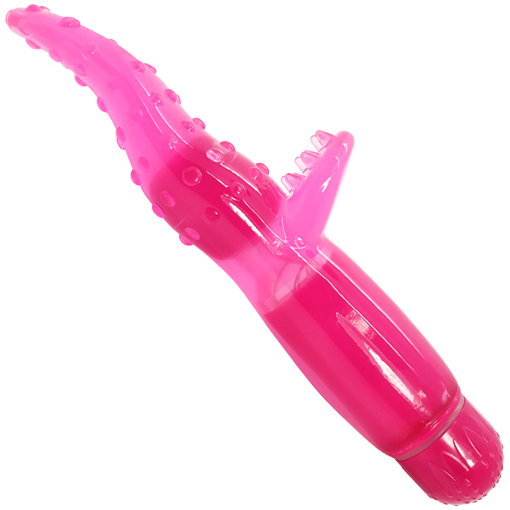 Image of pink bumpy tongue vibrator