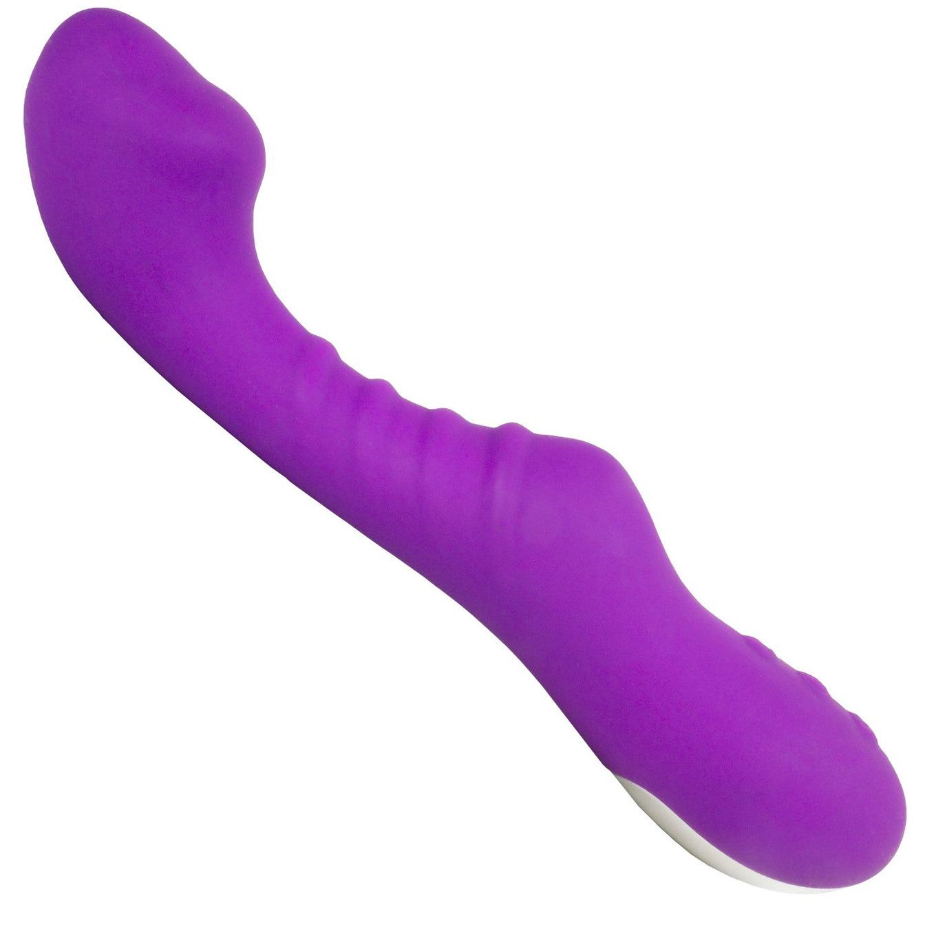 Bright purple silicone gspot massager