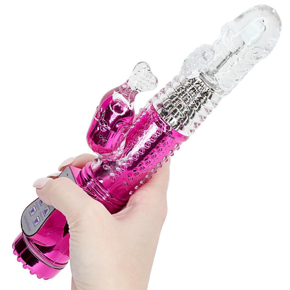 Dual colored rabbit vibrator