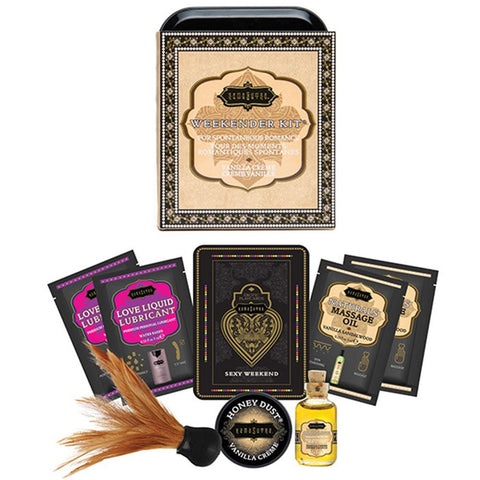 Kama Sutra Weekender sex kit with massage oils and more