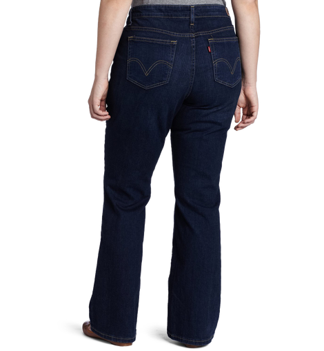 levi plus size bootcut jeans