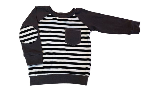 striped raglan shirts