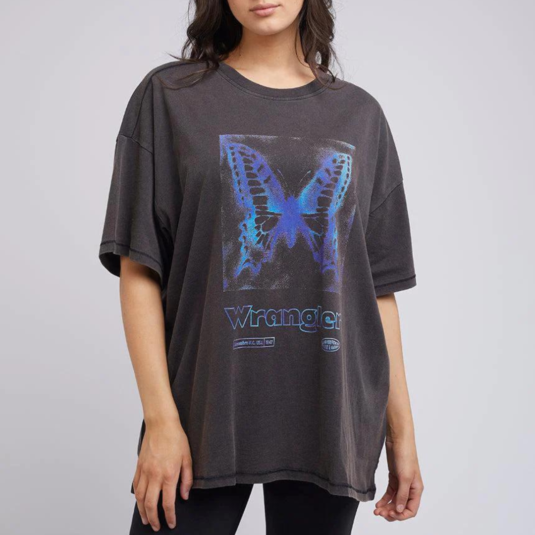 Wrangler W's Butterfly Effect Tee – Raglan Surf Co.