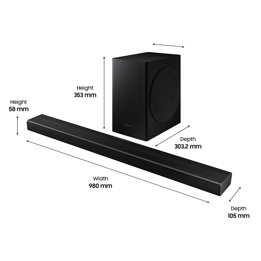 samsung q60t soundbar