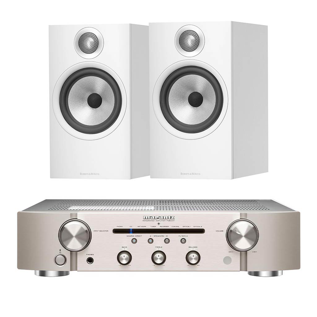 Marantz PM7000N With Bowers Wilkins 606 S2 Anniversary Edition Speakers ...