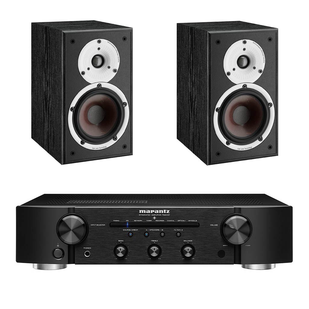 Marantz PM6007 Amplifier - Dali Spektor 2 Bookshelf Speakers ...