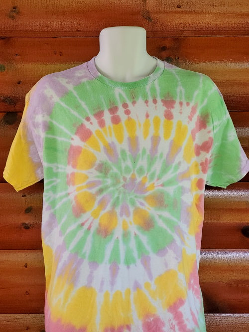 Yellow Tie Dye Shirt 