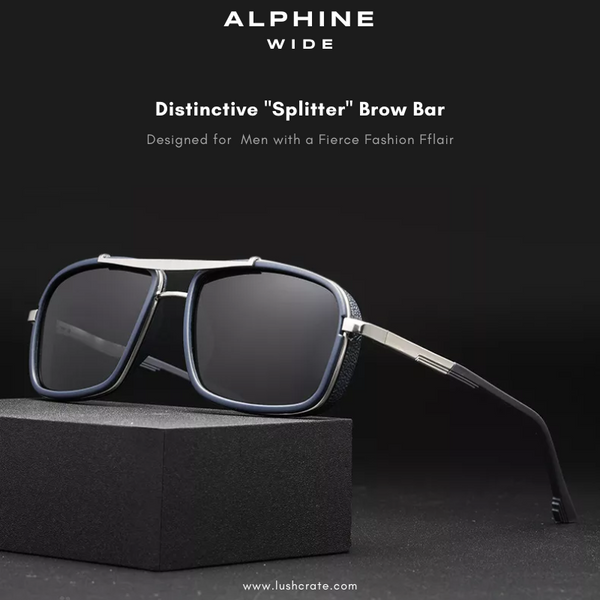 Alphine Wide Polarized Sunglasses Lush Crate