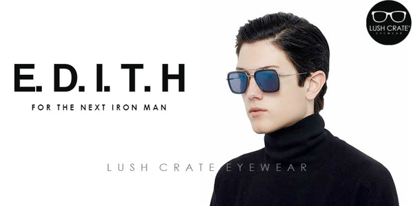 Edith Sunglasses Iron Man Spiderman Far From Home - Lush Crate Eyewear