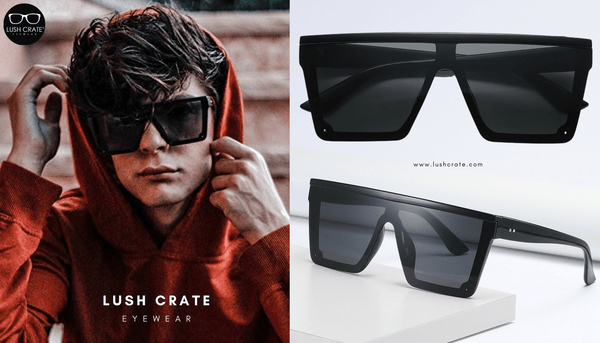 Flatter Top Mirror Sunglasses Lush Crate