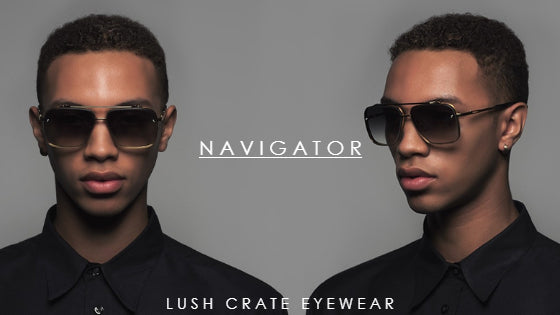 Luxury Navigator Sunglasses-Lush-Crate-Men-Women-Summer