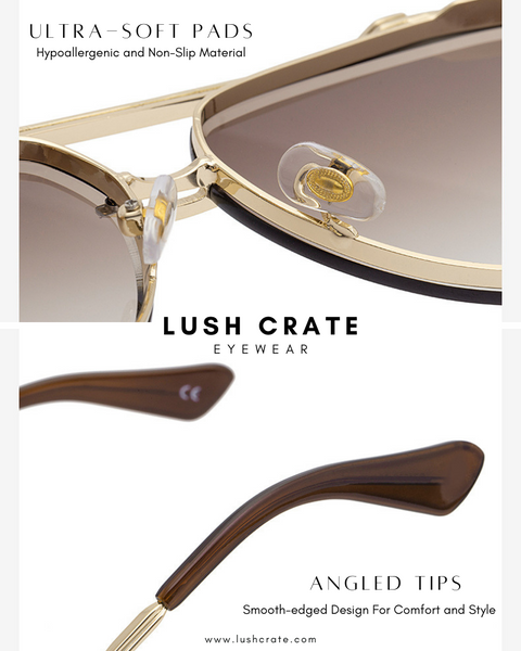 Mach Aviator Sunglasses Lush Crate