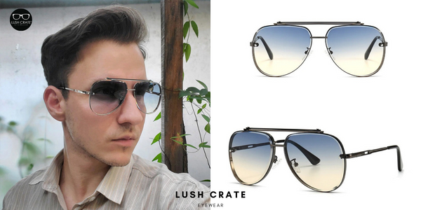 Mach Square Navigator Sunglasses - Lush Crate Eyewear - Lush Crates
