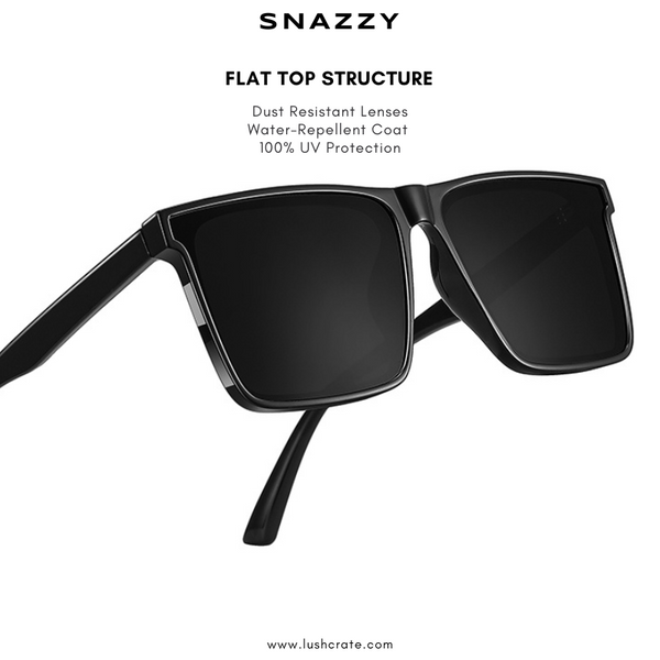 Snazzy Flat Polarized Sunglasses Lush Crate
