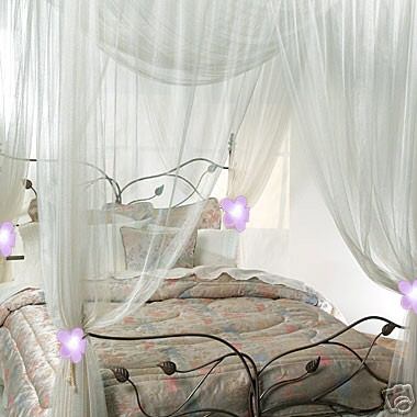 Nicamaka® Casablanca Four Point Bed Canopy -