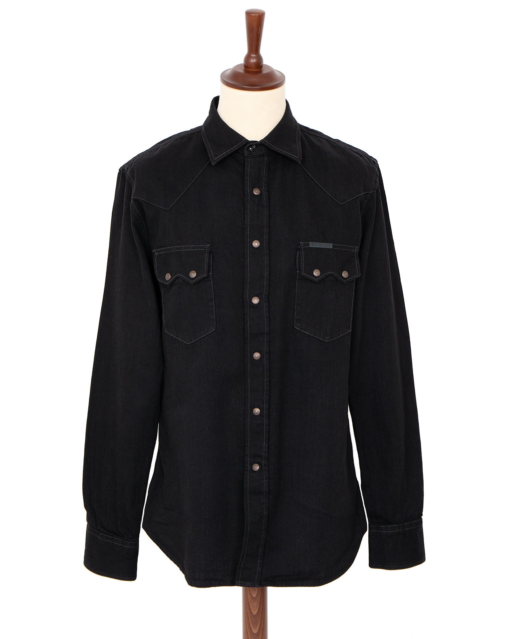 Black shop denim shirt