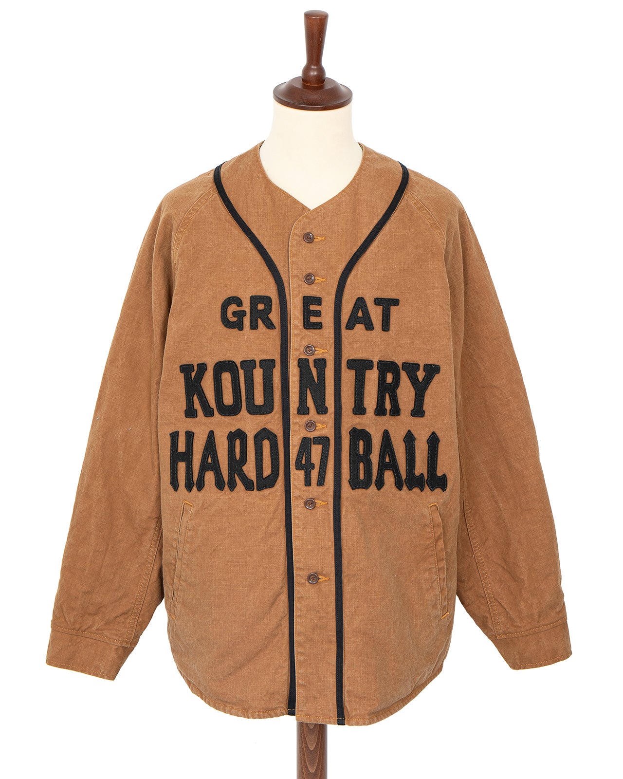 Kapital Canvas x Lining Great Kountry Night Game Baseball Shirt