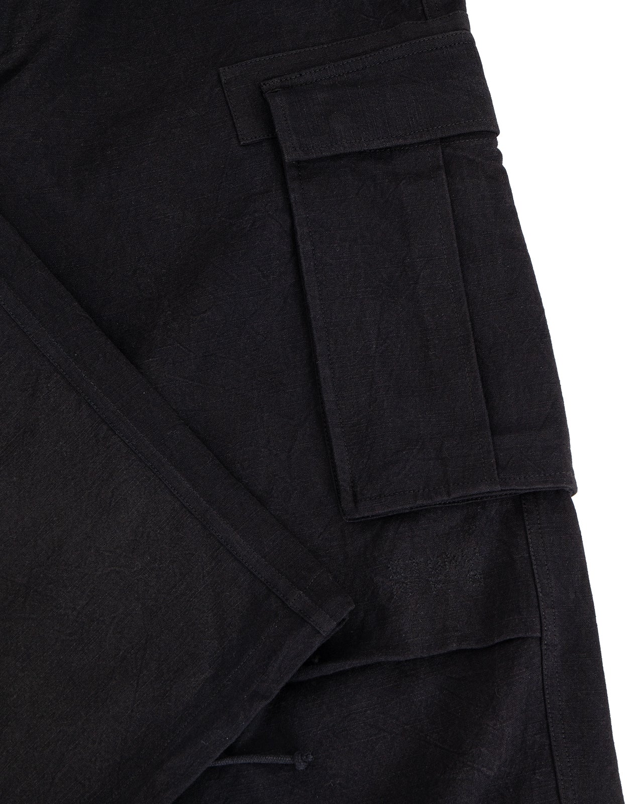 Story mfg Peace Pants, Black Slub - Pancho and Lefty Online Store