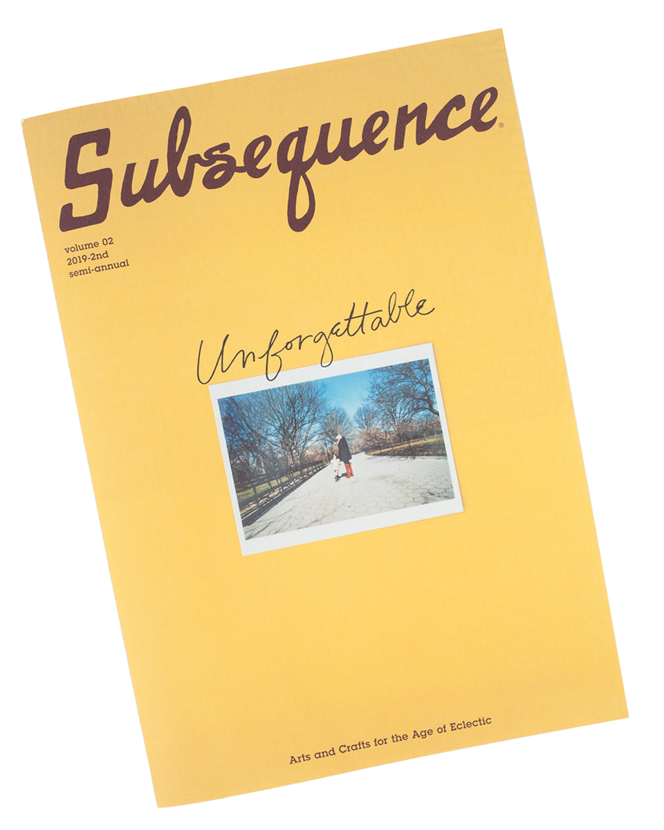 高品質注文 Subsequence Magazine Vol.1 創刊号 visvim - grupofranja.com