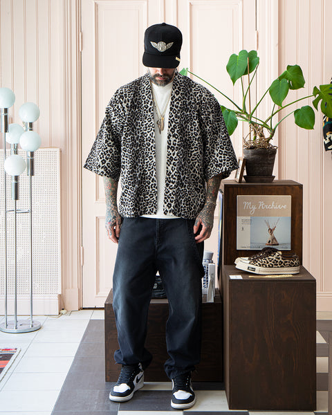 Visvim Happi Leopard, Grey - Panchoandlefty.se – Pancho And Lefty