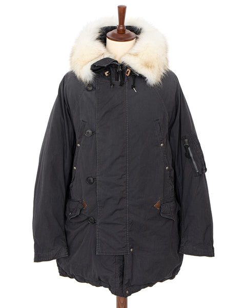 Visvim Valdez Down Coat, Black