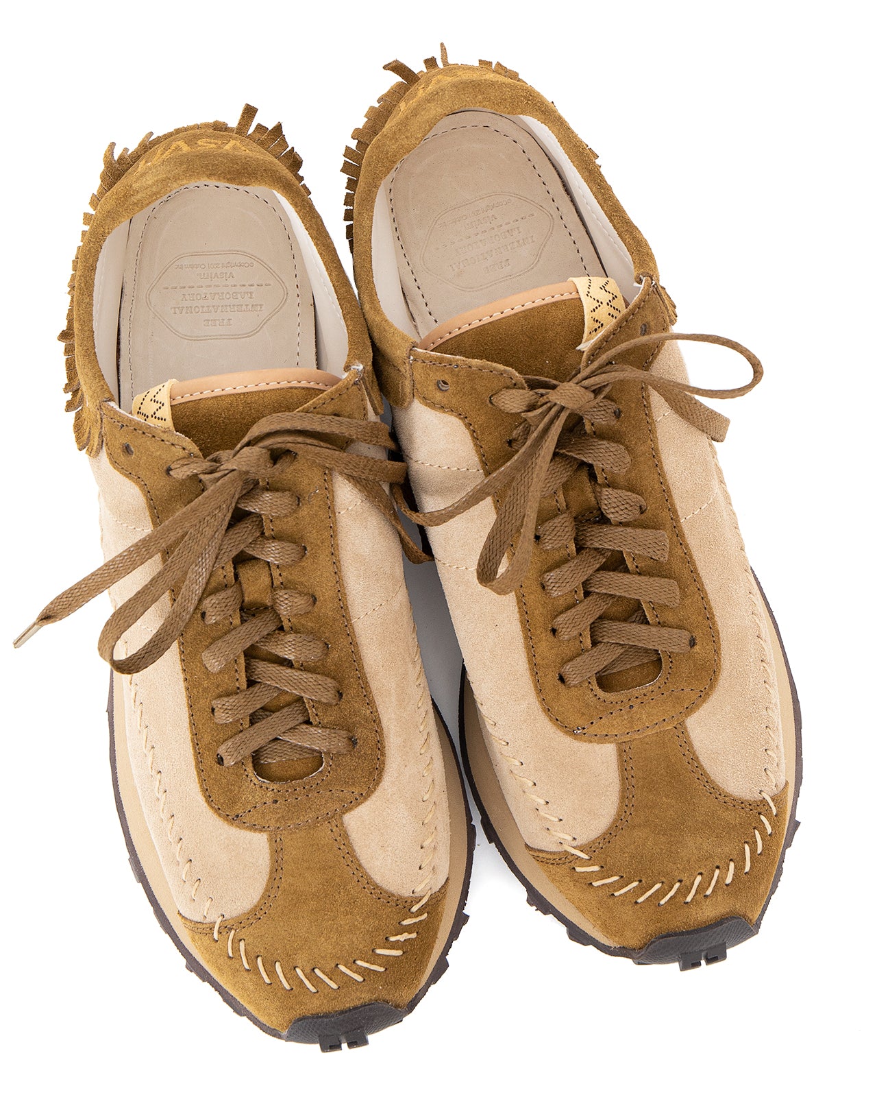 Visvim Contrary Dept, Walpi Runner, Beige - Pancho and Lefty