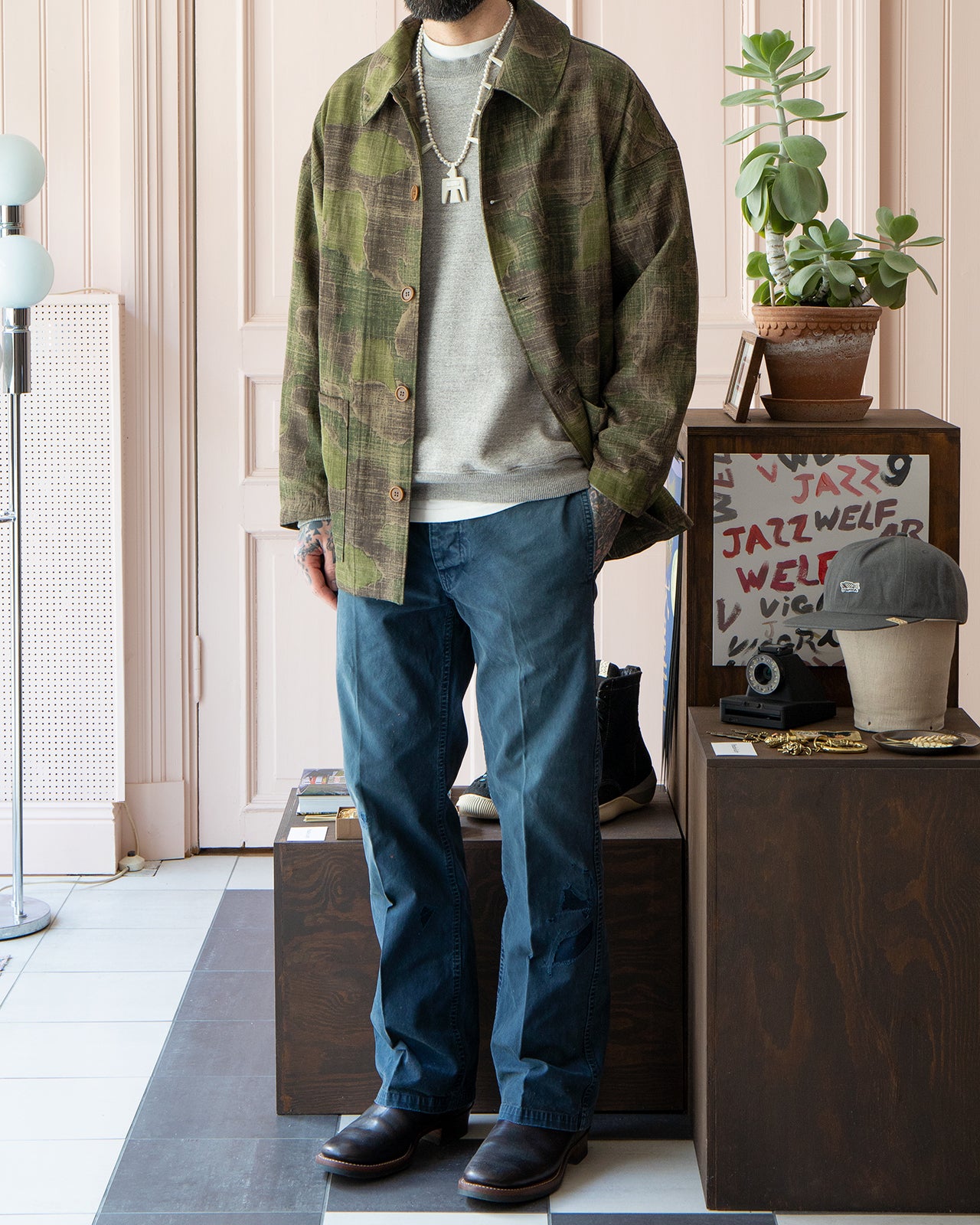 VISVIM GIFFORD PANTS DMGD ワークパンツ | vortexcompany.co