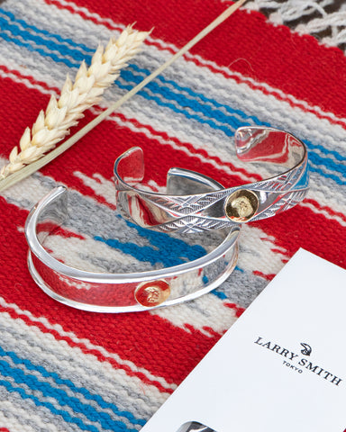 Larry Smith Edged Eagle Head Bracelet - Panchoandlefty.se – Pancho