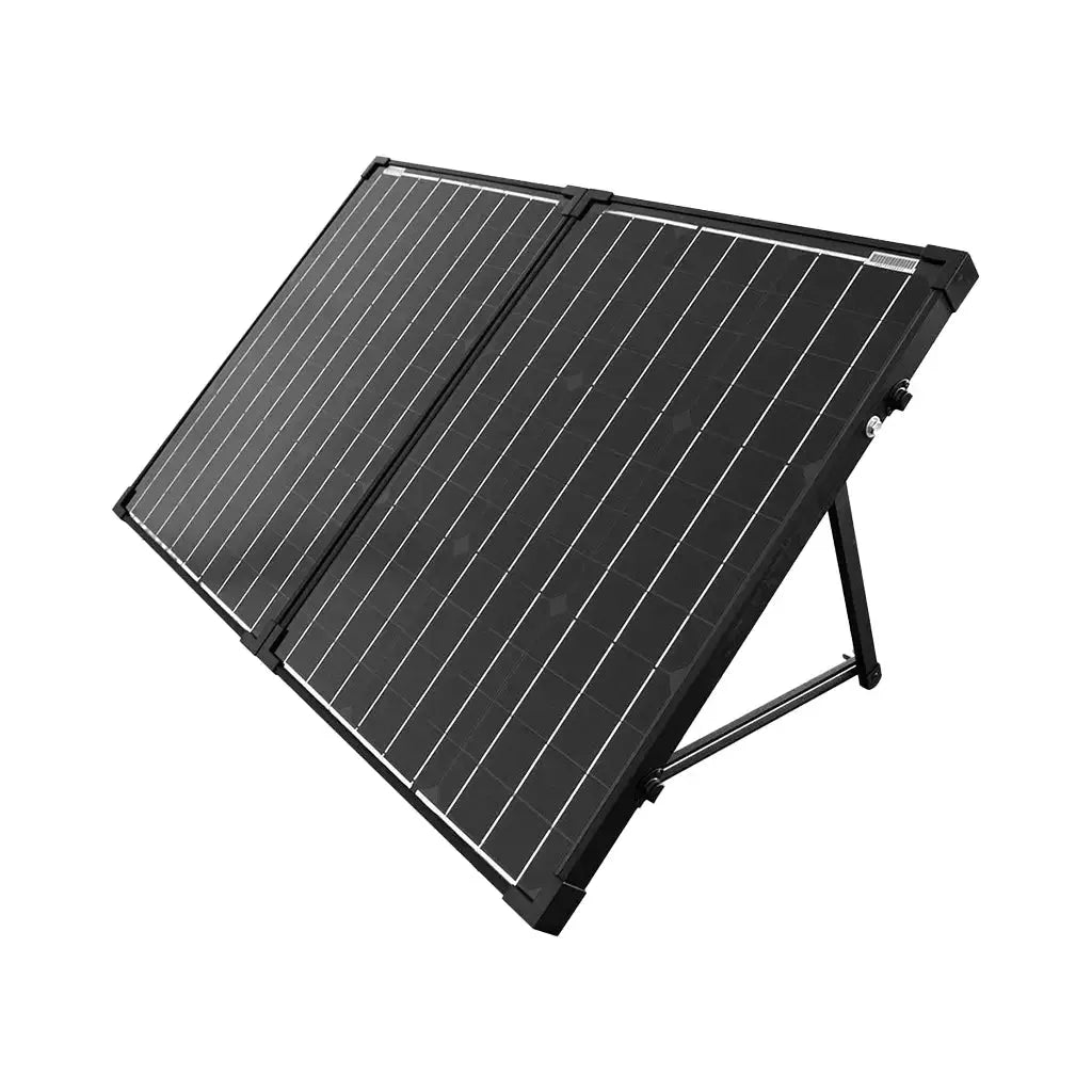 ACOPower 100w 12v Portable Solar Panel kit, Foldable Mono Suitcase, ProteusX Waterproof 20A Charge Controller